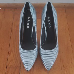 Greyish Black Lamb Heels